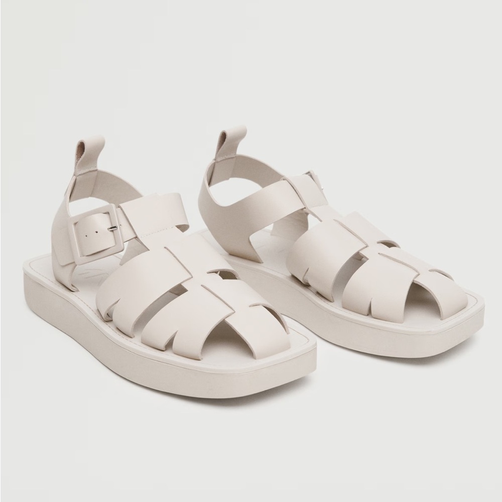 NWT MANGO FISHERMAN SANDALS